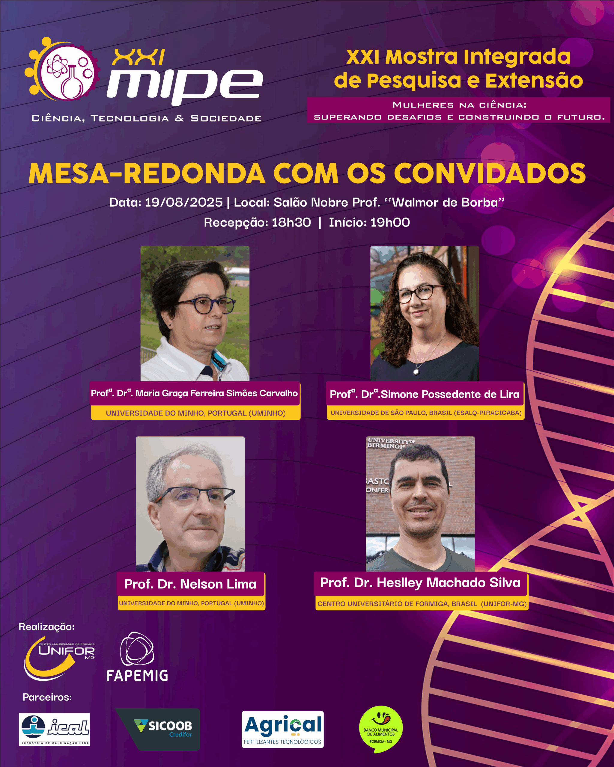 XXI MIPE CONTARÁ COM MESA-REDONDA COM DIVERSOS CONVIDADOS