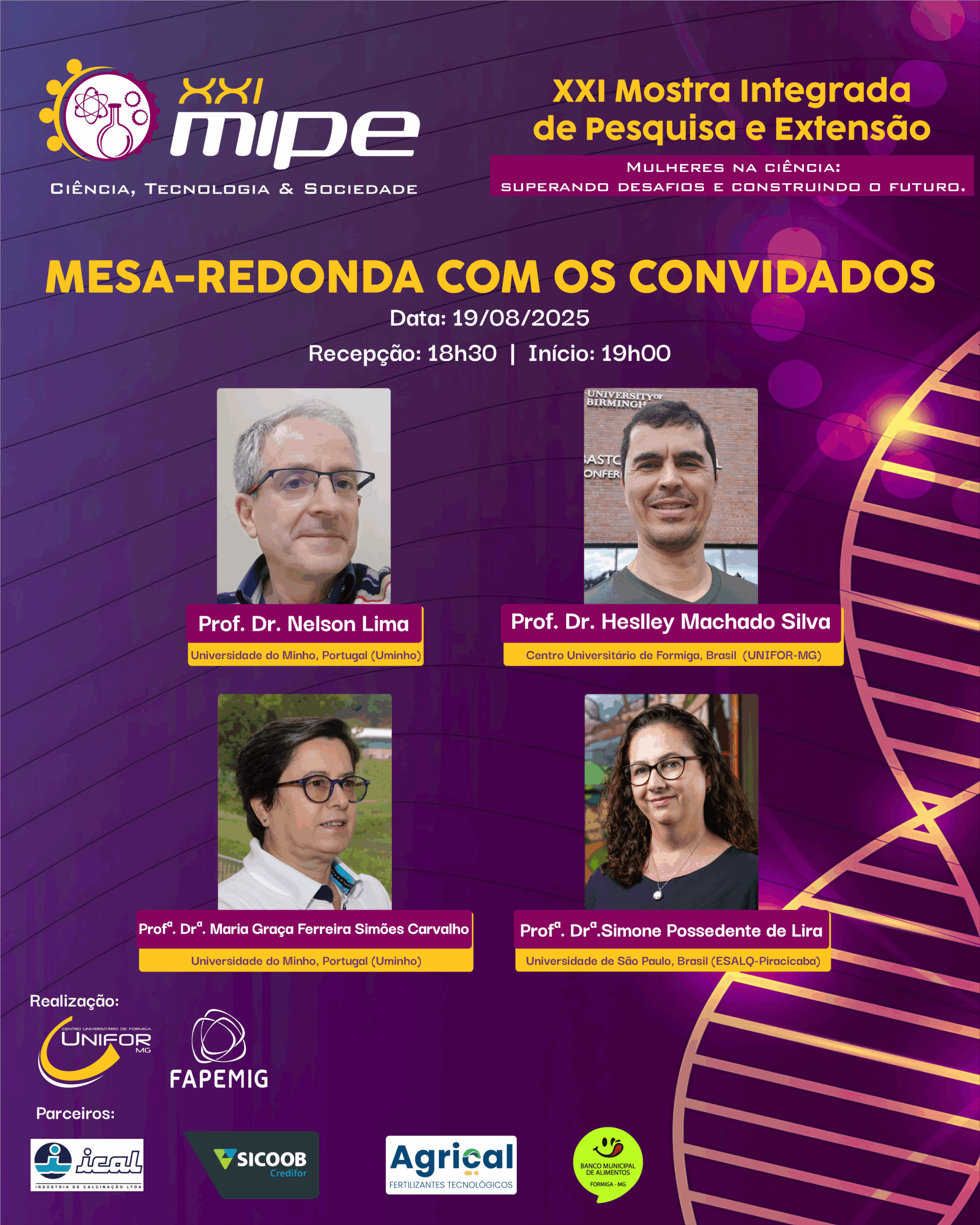 XXI MIPE CONTARÁ COM MESA-REDONDA COM DIVERSOS CONVIDADOS