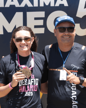 CURSO DE EDUCAÇÃO FÍSICA DO UNIFOR-MG PARTICIPA DO DESAFIO HILÁRIO