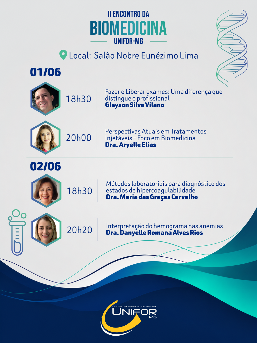 UNIFOR-MG PROMOVE II ENCONTRO DA BIOMEDICINA