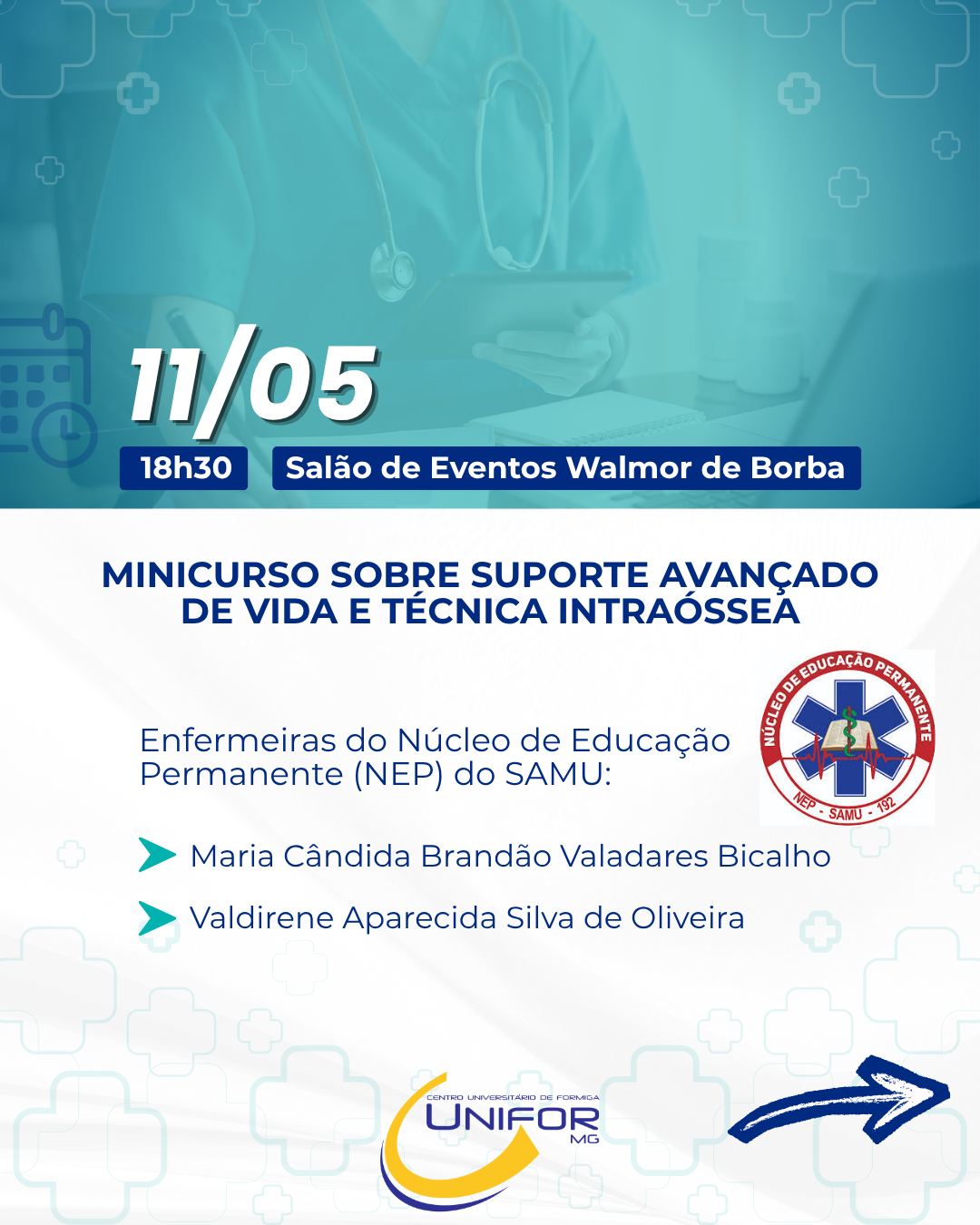 SEMANA DA ENFERMAGEM UNIFOR-MG TERÁ PALESTRAS E MINICURSOS